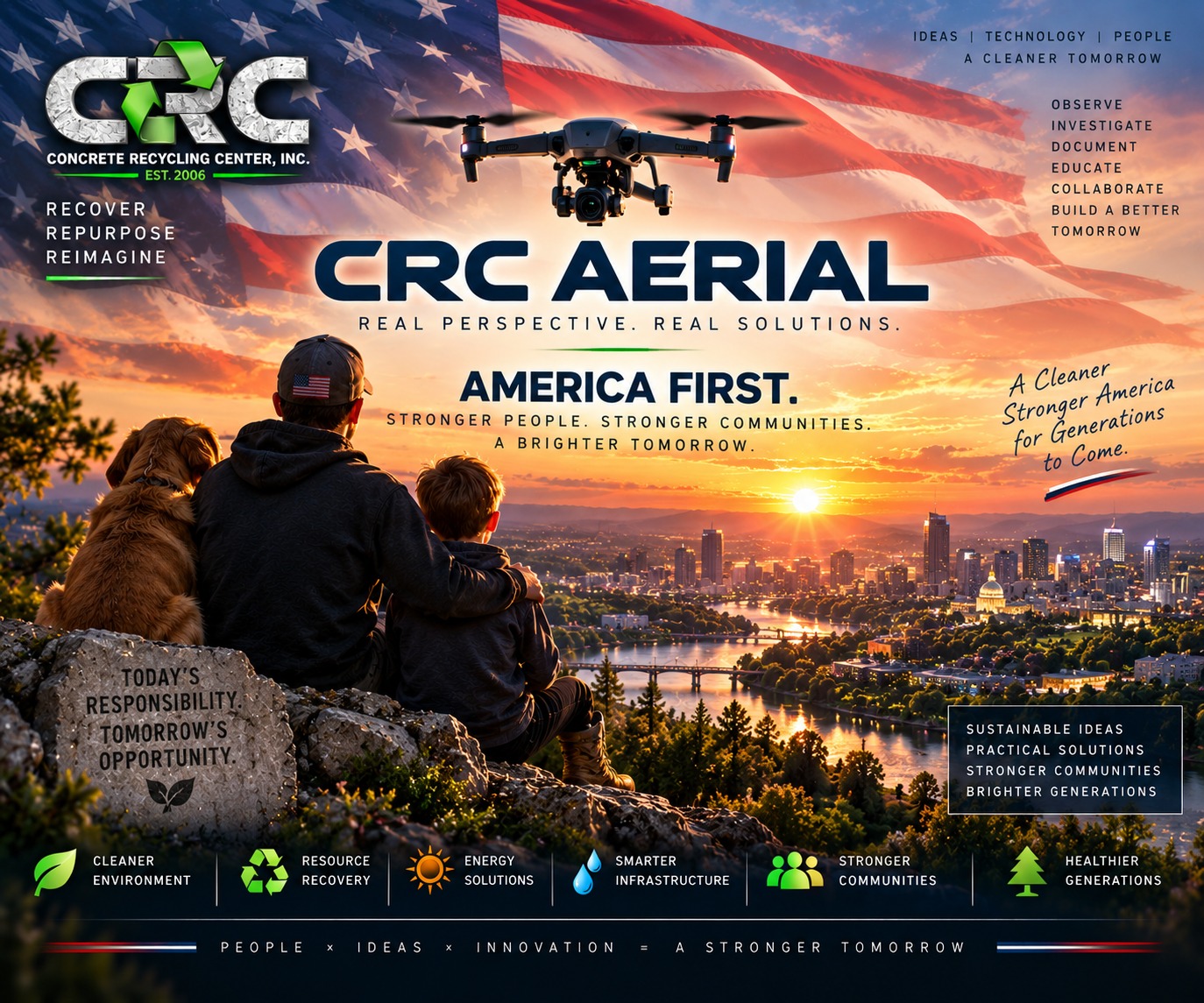 CRC Aerial vision